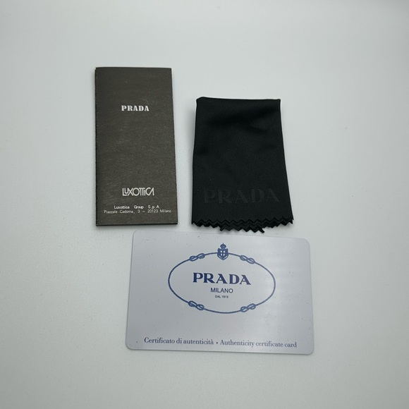 Brand PR 17WS Black Grey Lens Rectangle Stylish Sunglasses - Picture 10 of 14